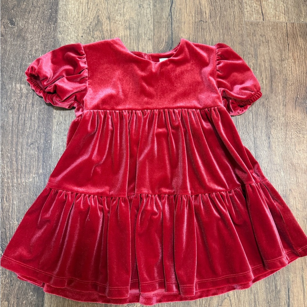 GAP Red Velvet Kids Formal Dress